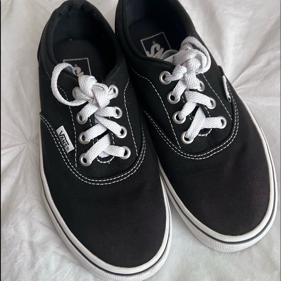 Vans | Authentic Black shoes Size 5 Women - Picture 2 of 6